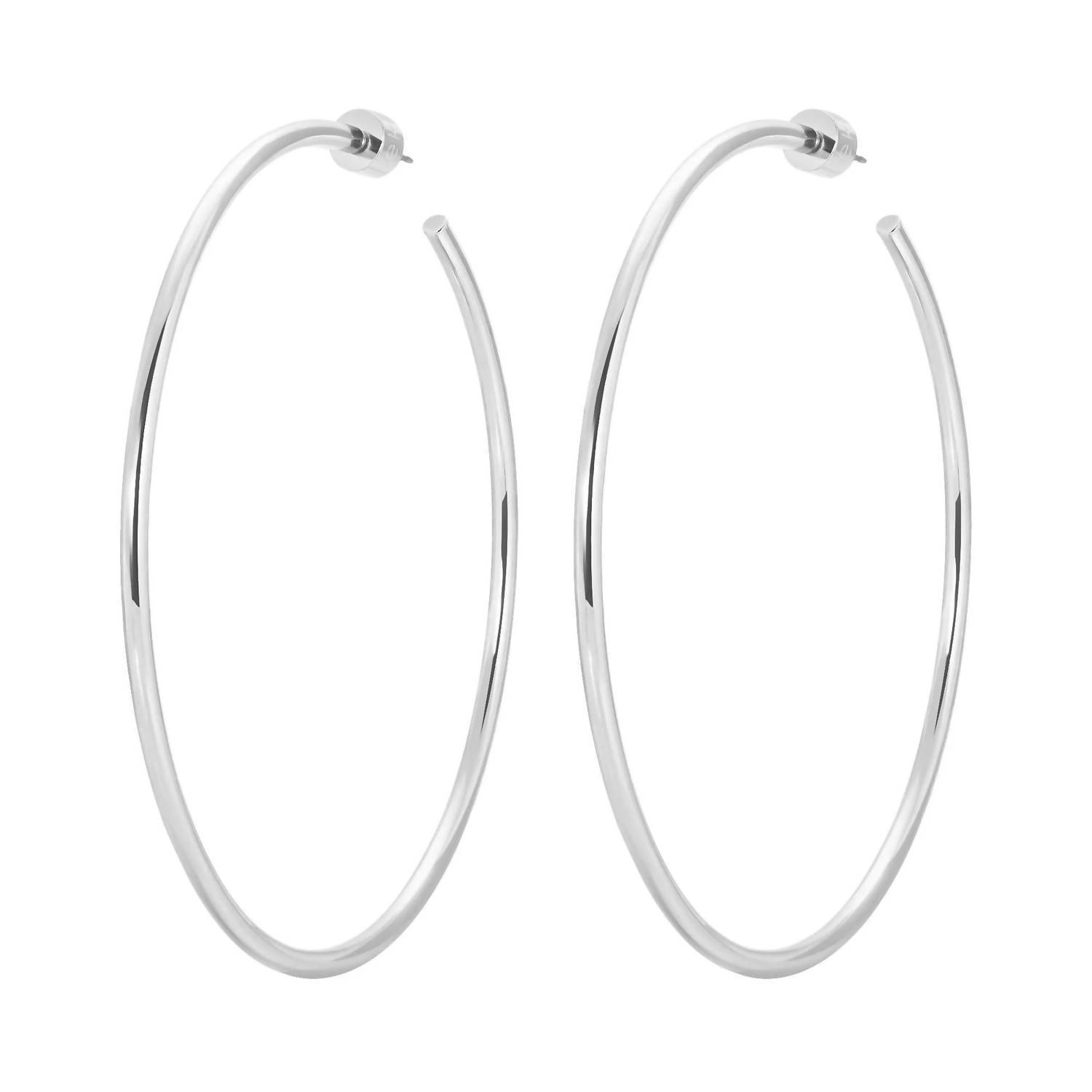 New Eklexic Womens 3 Ultimate Hoops In Silver 79$